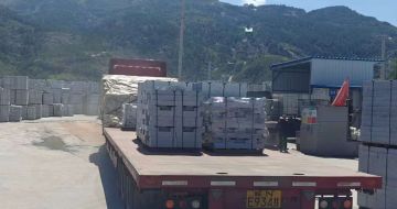 吉林市 芝麻白仿形路沿石，直形路沿石