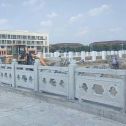 吉林市 白麻花岗岩荔枝面河道栏杆