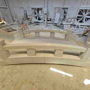 吉林市 芝麻灰花岗岩异形加工-拱桥，石桥