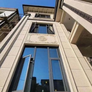 吉林市 黄金麻荔枝面别墅外墙干挂效果展示