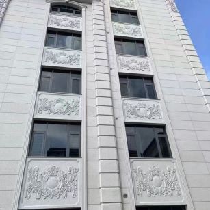 吉林市 白麻荔枝面花岗岩别墅外墙干挂