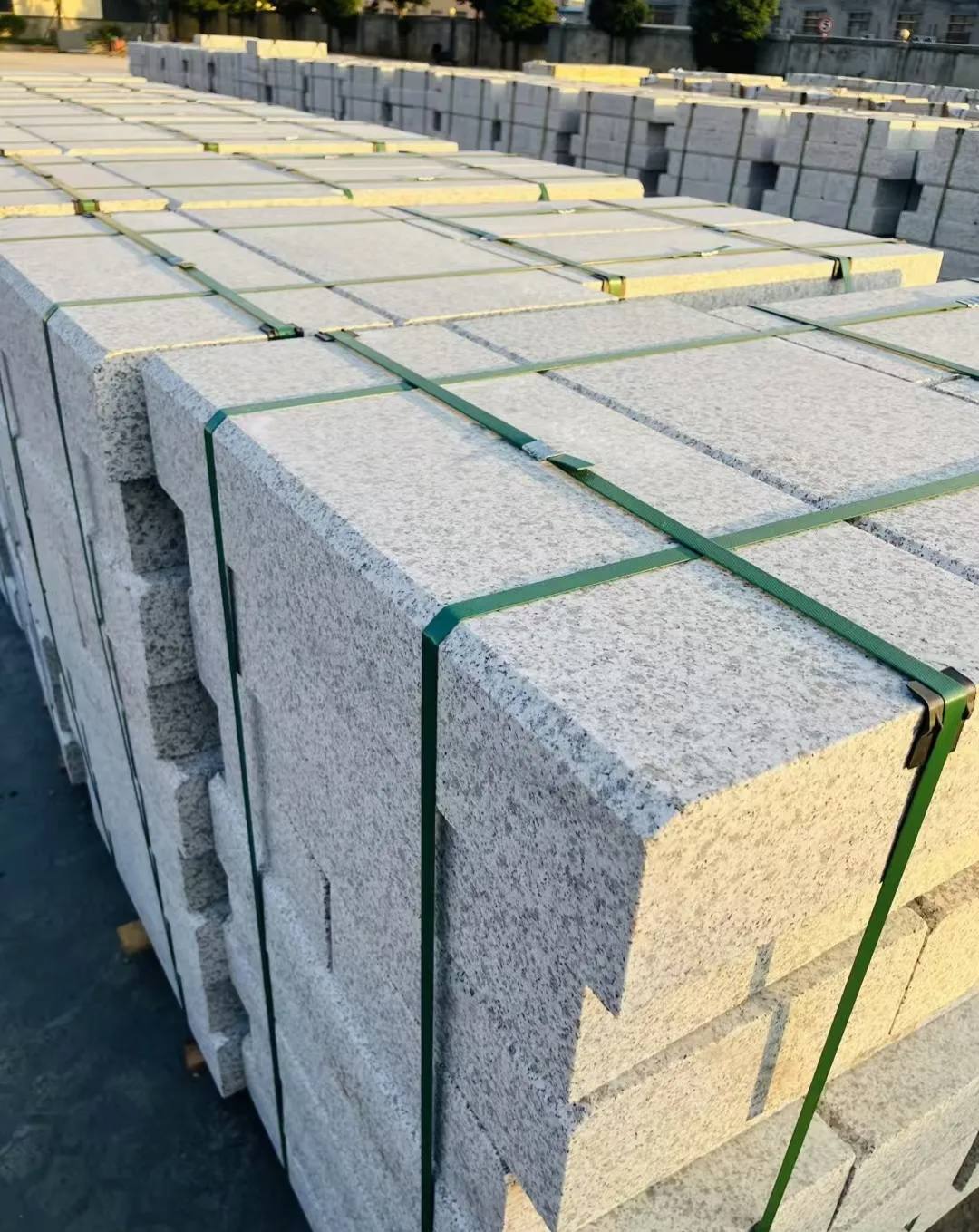 吉林市 白麻花岗岩路沿石，马路牙子，路缘石，平石，立缘石等