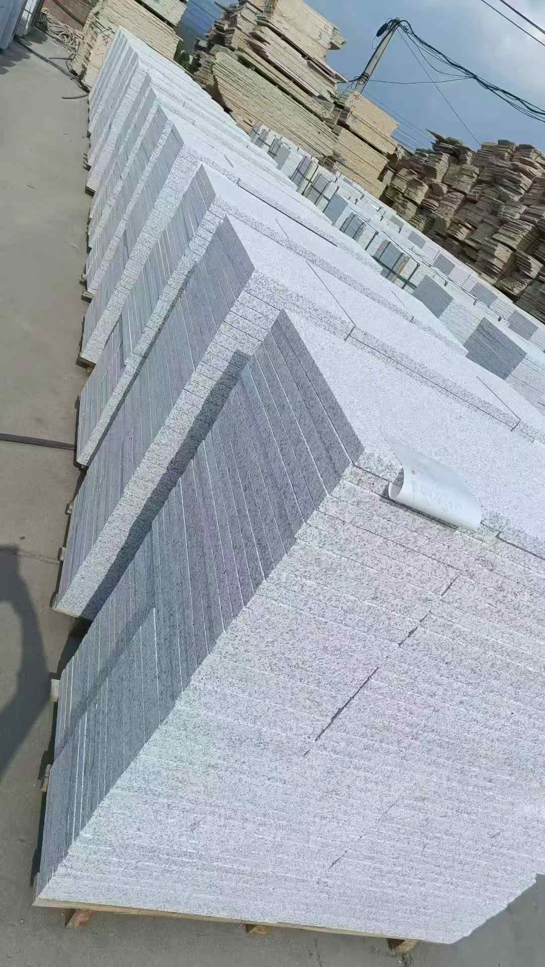 吉林市 白麻荔枝面花岗岩地铺石