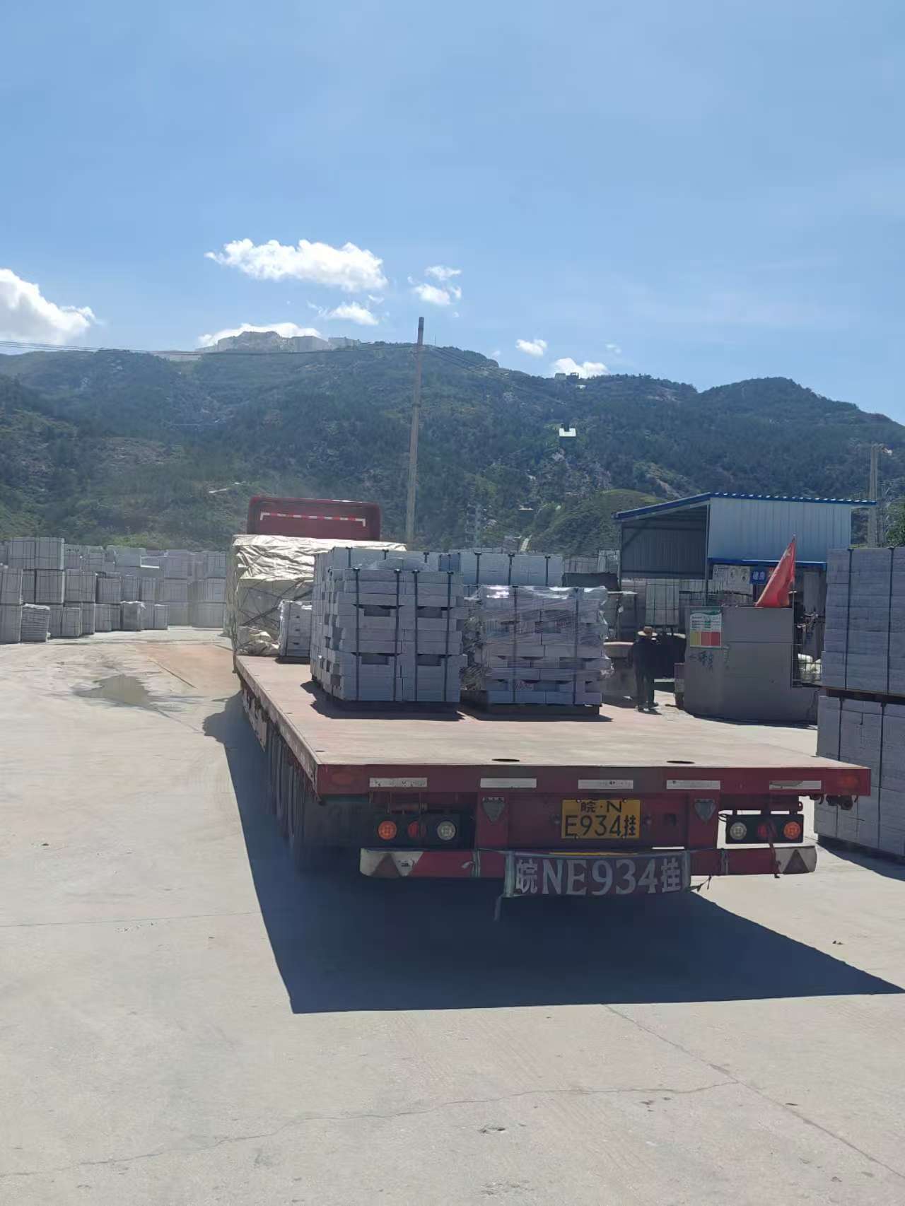 吉林市 芝麻白仿形路沿石，直形路沿石